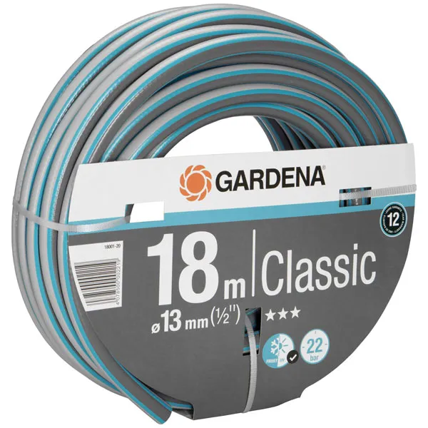 Gardena 18025-20 Classic Garden Hose 19mm 50m UV-Resistant 22 bar