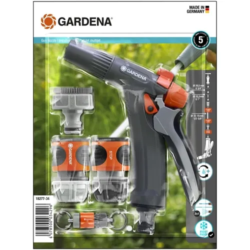 Gardena Original 4 Piece Basic Cleaning Spray Gun Set