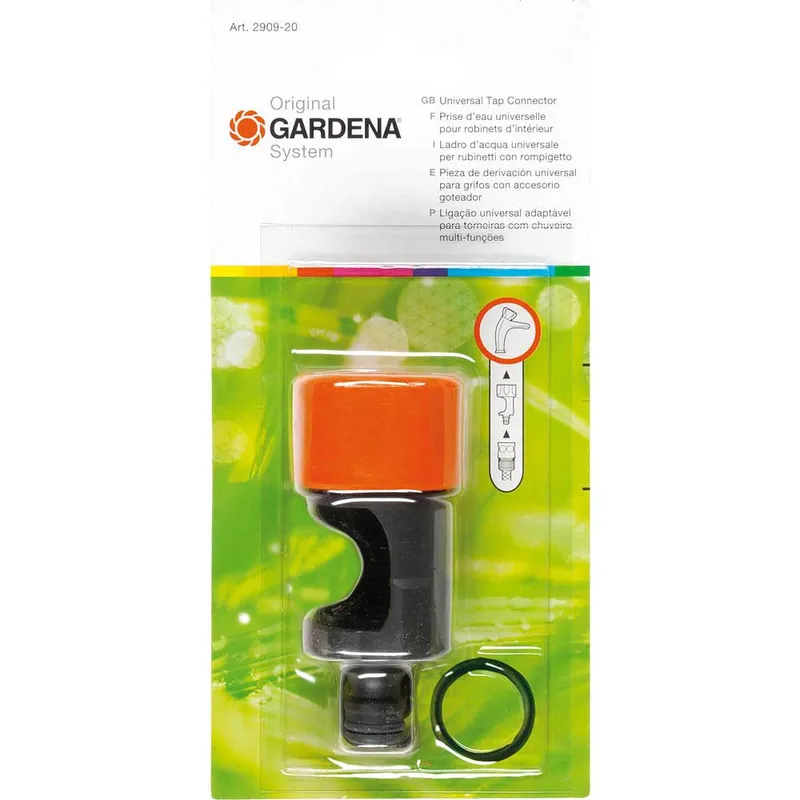 Gardena Original Universal Square Tap Hose Connector
