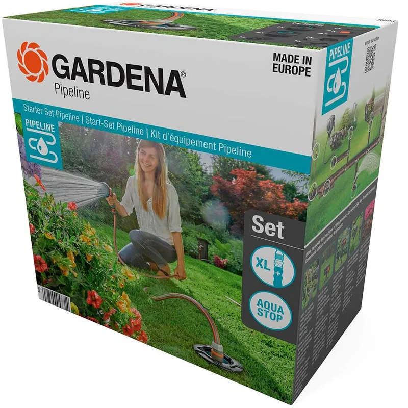 Gardena Pipeline Starter Irrigation Watering Set
