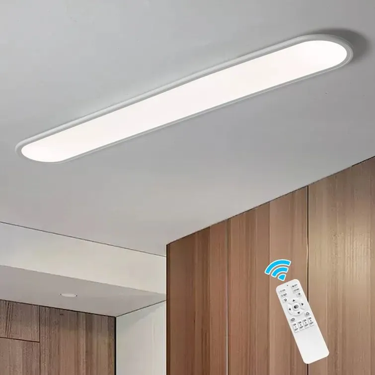 Garwarm 1-Light Led Flush Mount Ceiling Light White White