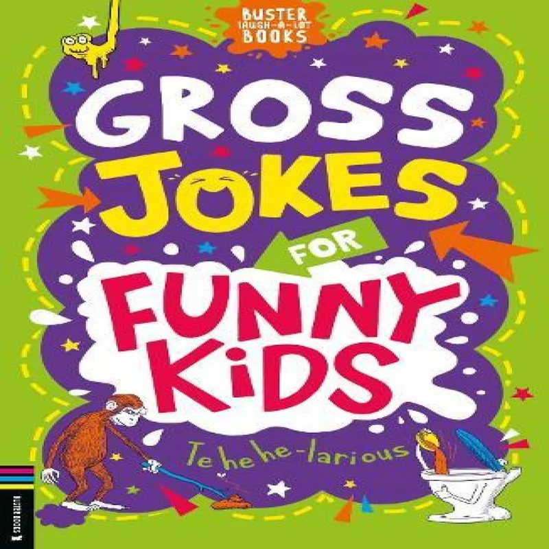 Gary Panton Gross Jokes for Funny Kids Paperback Book Multicolor