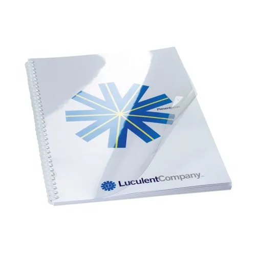 Gbc Economy A4 Clear 150 Micron Report Covers