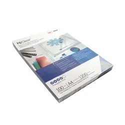 Gbc IbiClear A4 Clear 200 Micron Pvc Report Covers - CE012080E