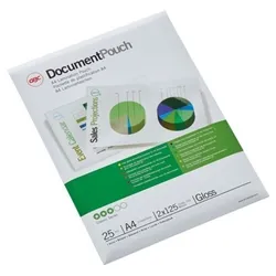 Gbc Laminating Pouches 250 Micron for A4 [Pack 25] - 3740482