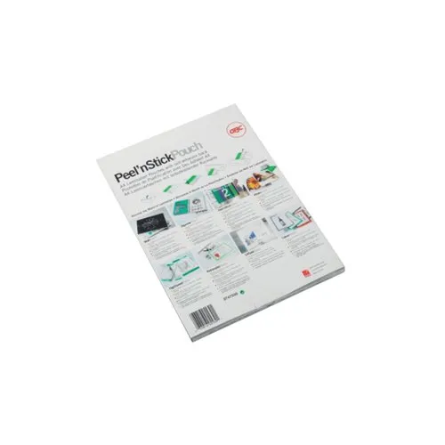 Gbc Peel n Stick Laminating Pouches Gloss 250 [Pack 100] - 3747243