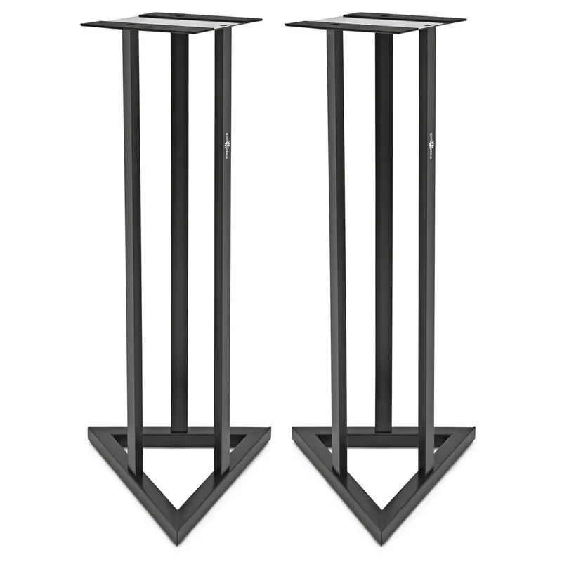 Gear4Music Fixed Height Studio Monitor Speaker Stands Pair