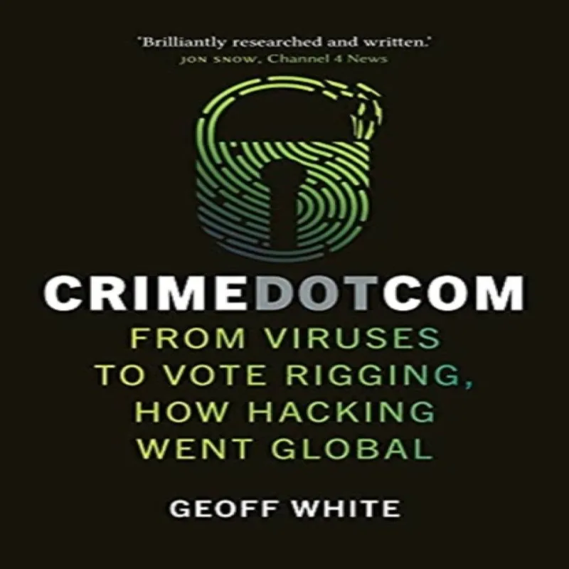 Geoff White Crime Dot Com Paperback Book Multicolor