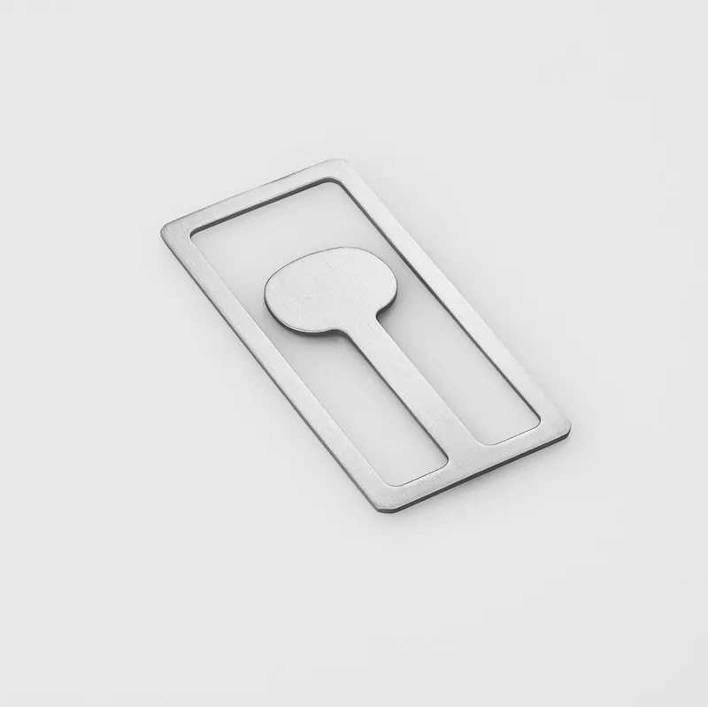 Georg Jensen Unisex Stainless Steel Money Clip 3585102 in Silver Size: A - Silver