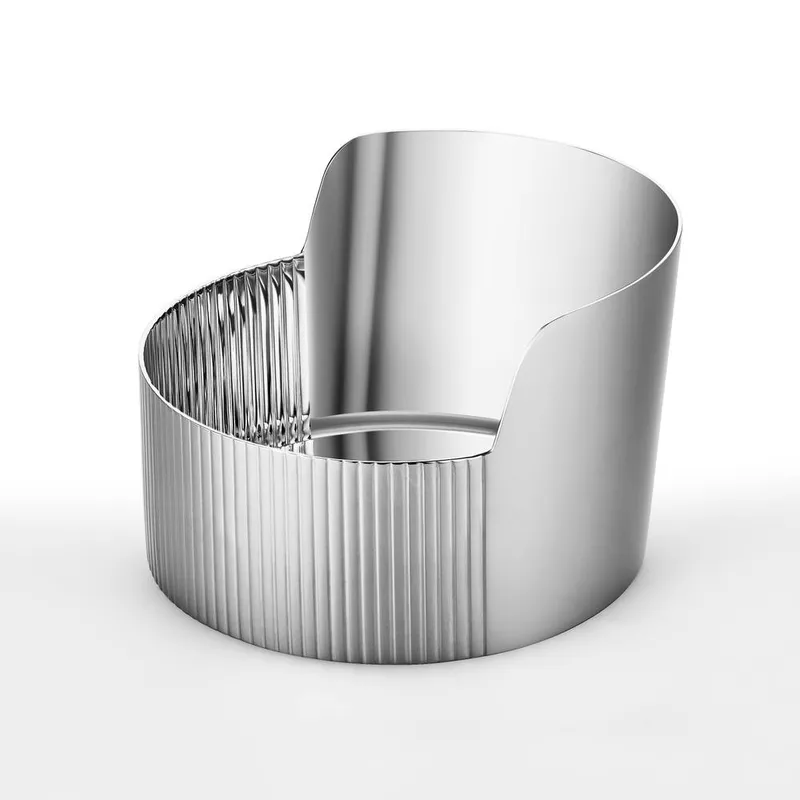 Georg Jensen Urkiola Stainless Steel Bowl 3586064 in Silver Silver