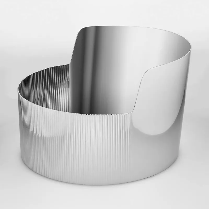 Georg Jensen Urkiola Stainless Steel Bowl 3586065 in Silver - Silver