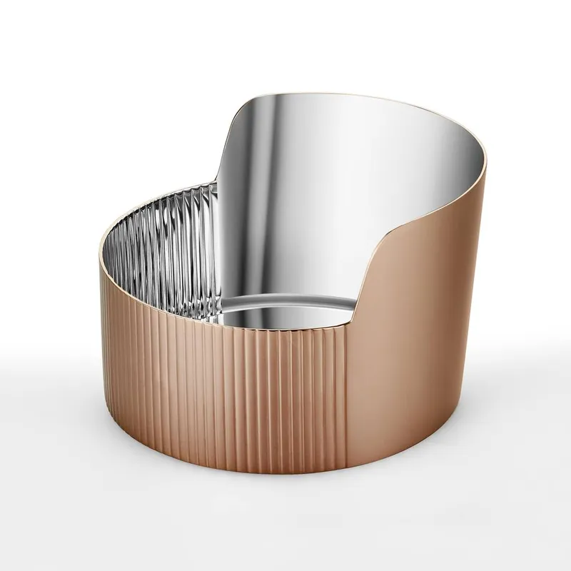Georg Jensen Unisex Urkiola Stainless Steel & Pvd Bowl 3586068 in Bronze Bronze female