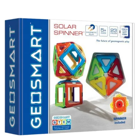 GeoSmart Solar Spinner Magnetic Set – 23 Pcs