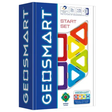 GeoSmart Start Set Magnetic Construction Set – 15 Pcs