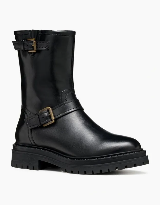 Geox Women's D Iridea D Womens Ankle Boots - Black - Size: 4