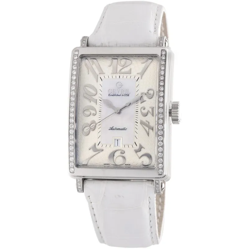 Gevril Womens 6209ne Glamour Automatic White Diamond Watch - One Size