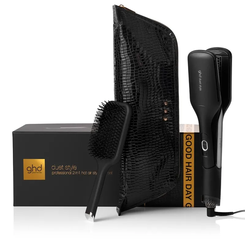 ghd Duet Style hot air styler gift set with paddle brush