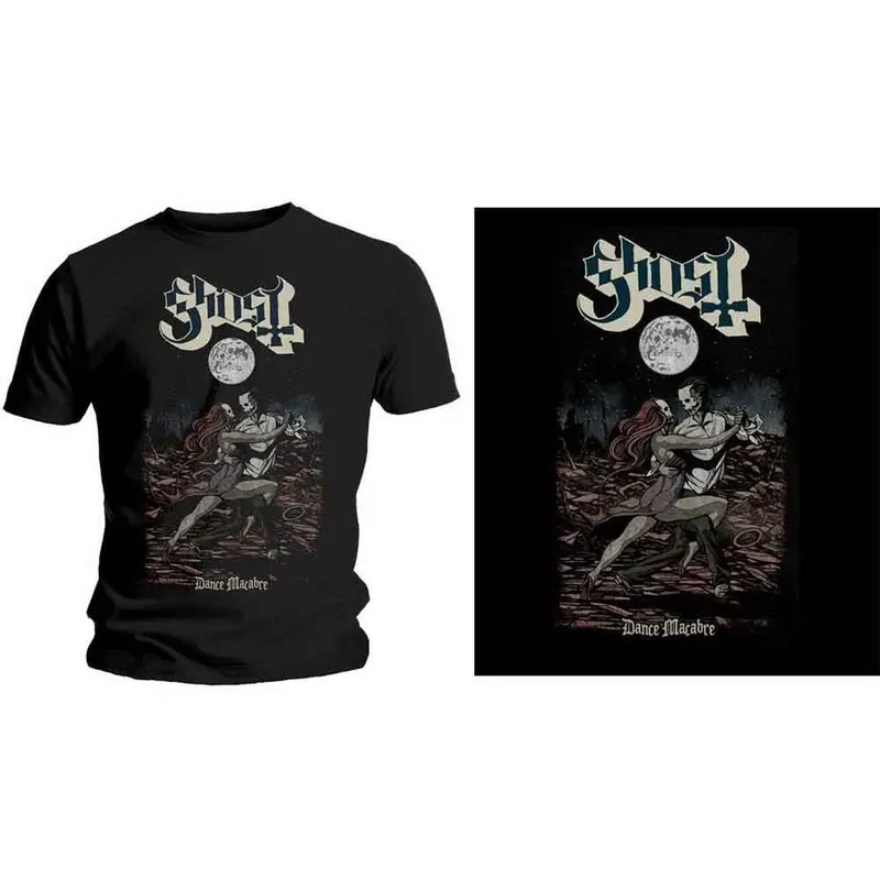 Ghost Dance Macabre Moonlight T-Shirt in Black Size: Small Black S