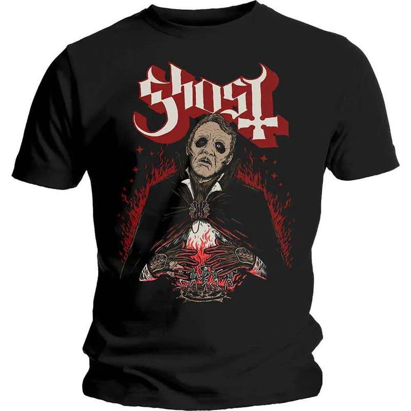 Ghost Danse Macabre T-Shirt in Black Size: XL Black XL