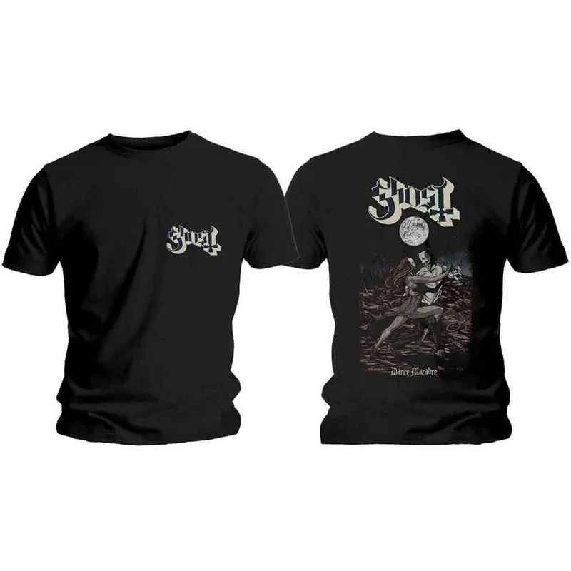 Ghost Dance Macabre Backprint T-Shirt in Black Size: XL Black XL