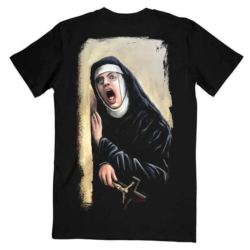 Ghost Unisex Heres Papa T-Shirt in Black Size: 2XL Black female