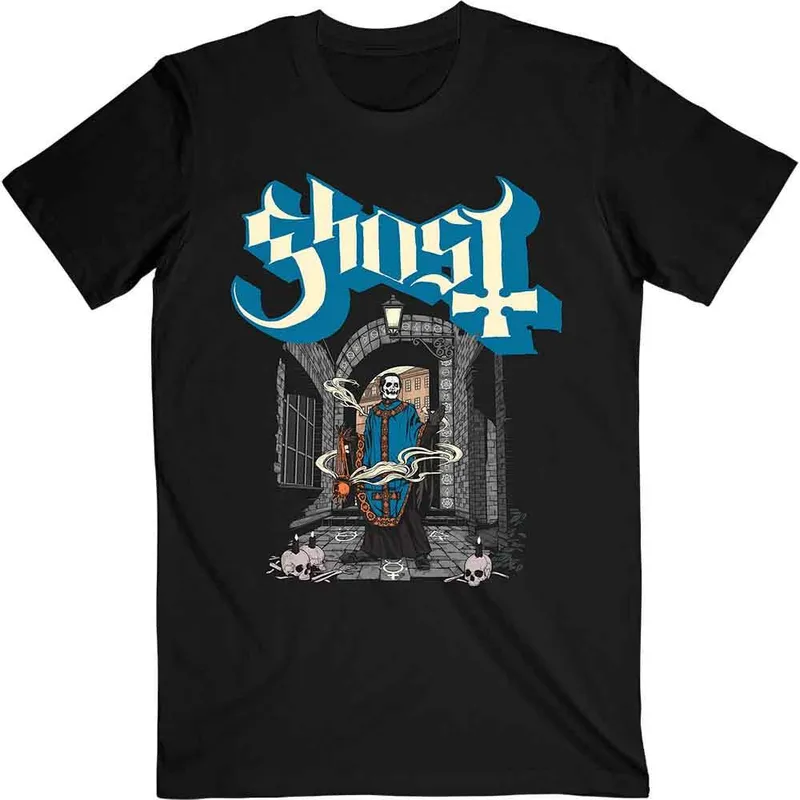 Ghost Incense T-Shirt in Black Size: Large Black L