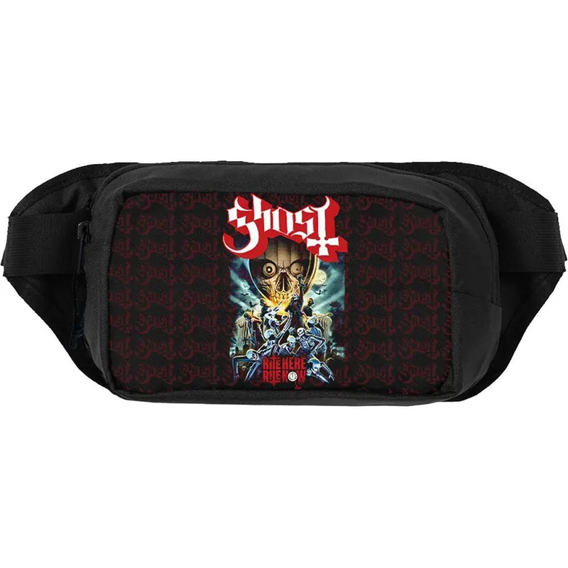 Ghost Rite Here Rite Now Shoulder Bag in Black - Black