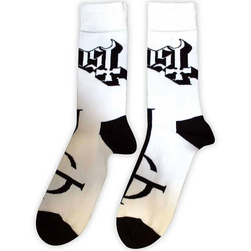 Ghost Women's Symbol Mono Ankle Socks in White White One Size female