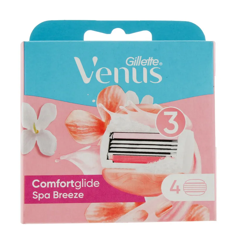 Gillette Venus Comfortglide Spa Breeze razor blades 4 pcs