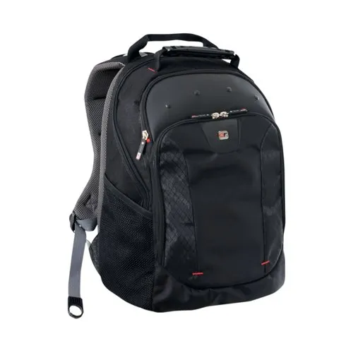Gino Ferrari Juno 16 Inch Laptop Backpack Black GF501
