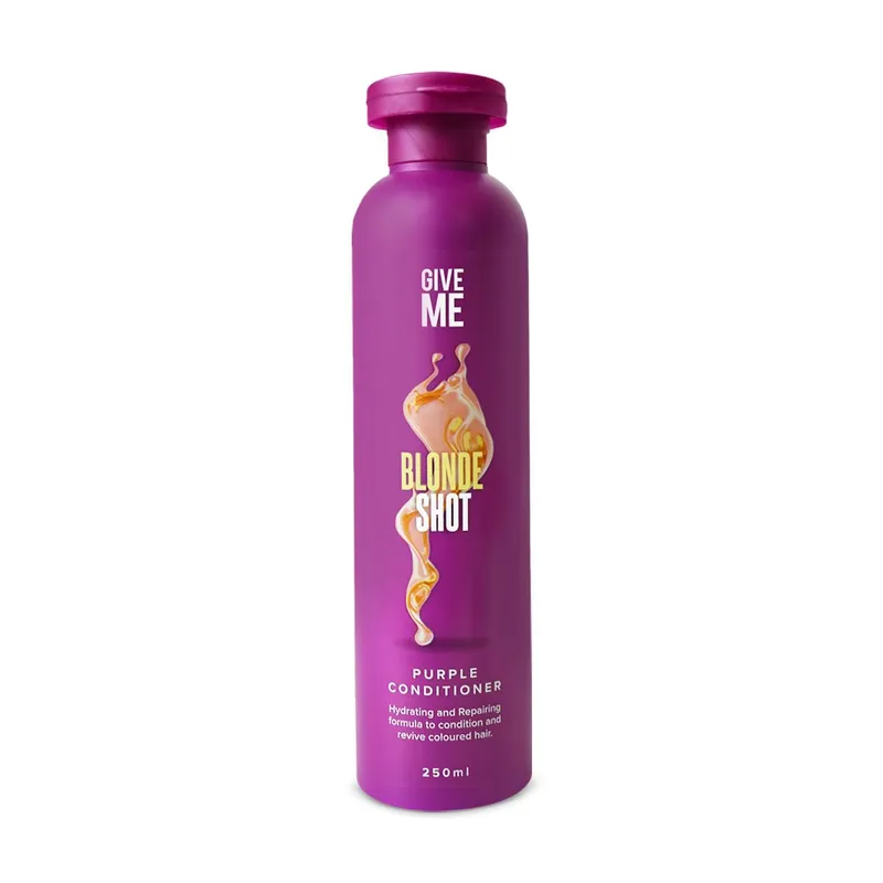 Give Me Blonde Shot Purple Conditioner Bleached/Highlighted Hair - 250ml Purple 250ml