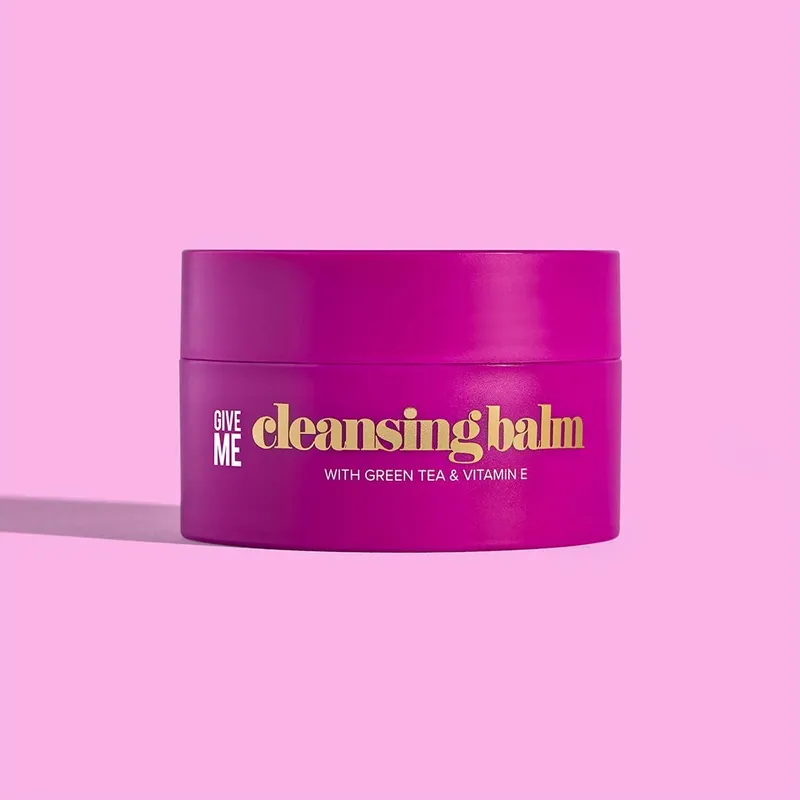 Give Me Unisex Facial Cleansing Balm - Green Tea & Vitamin E in Purple Size: 1 Purple female