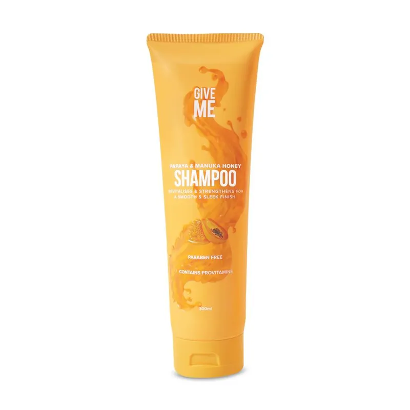 Give Me Hair Strengthening Shampoo - Papaya & Manuka Honey - 300ml in Yellow Size: 1 Yellow 1
