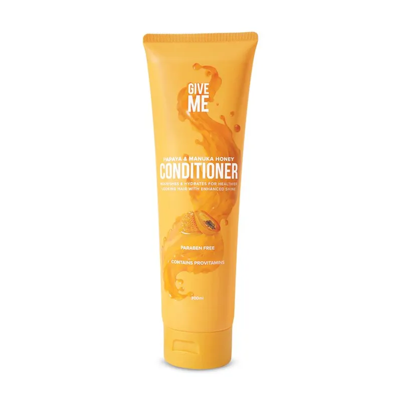 Give Me Papaya & Manuka Honey Hair Conditioner - 300ml in Yellow Size: 1 - Yellow - Size: 1