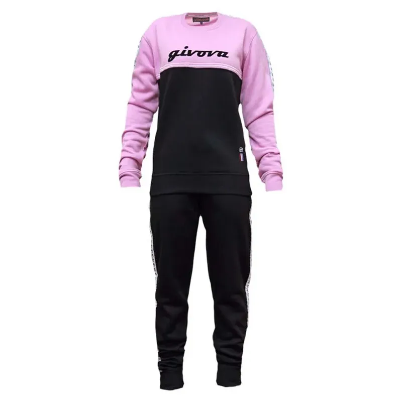 Givova 100 Tracksuit Lilac / Black S Women