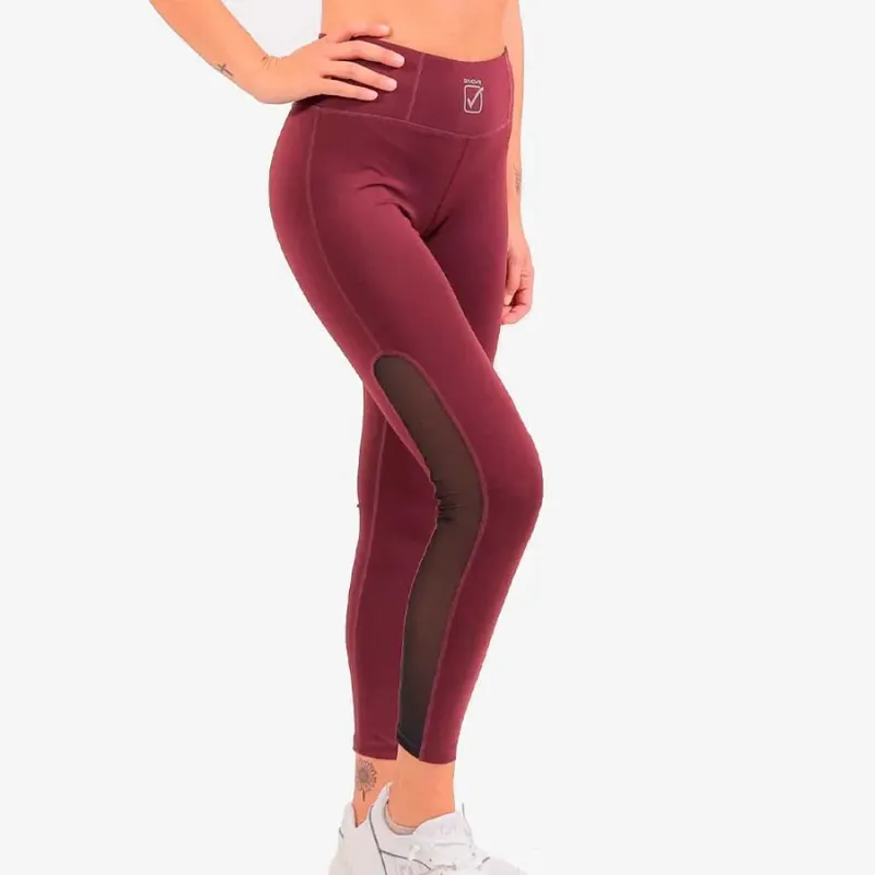 Givova Moon Leggings Black / Cherry M Women