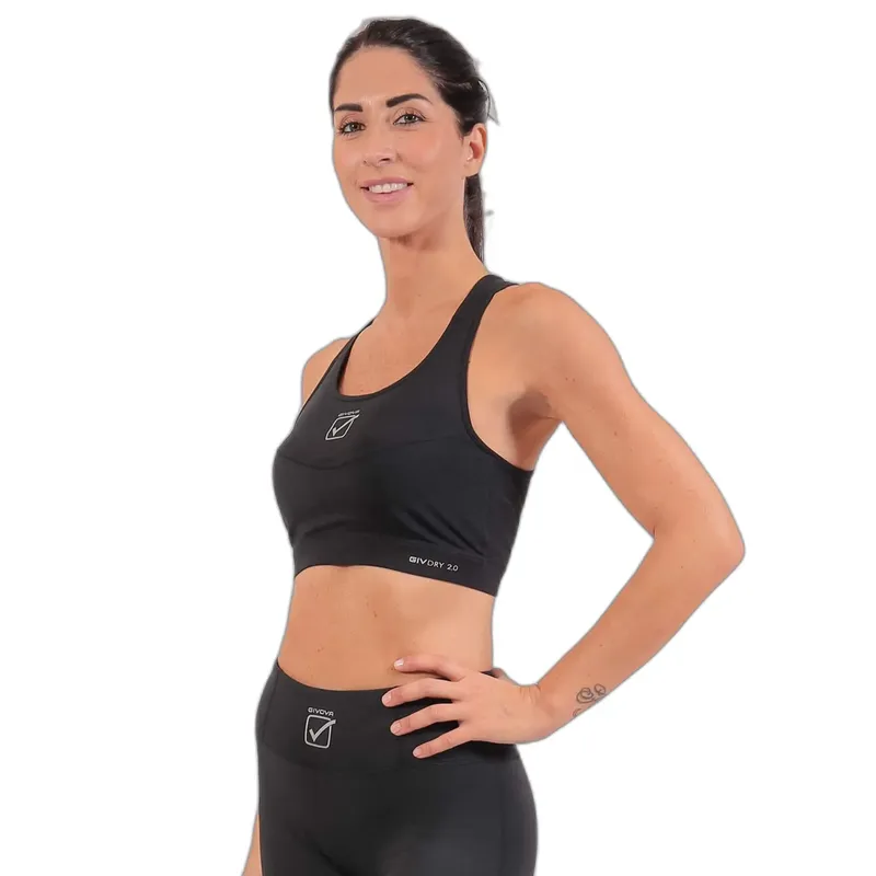 Sports bra Givova Noir XS