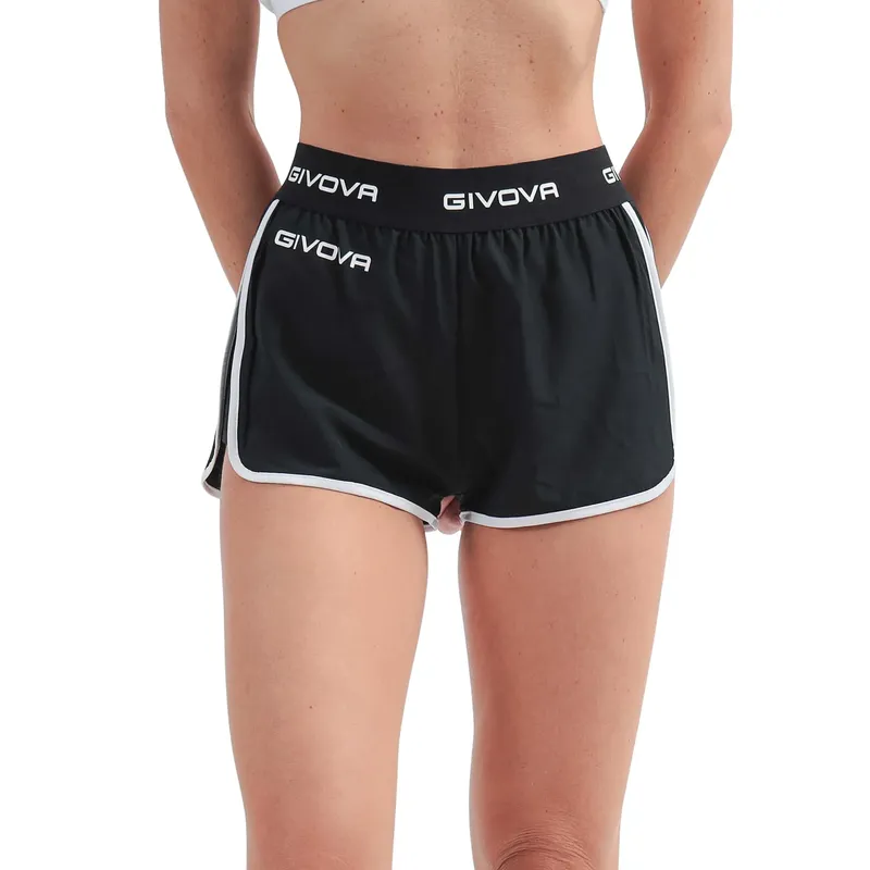 Women's cotton shorts Givova Noir S