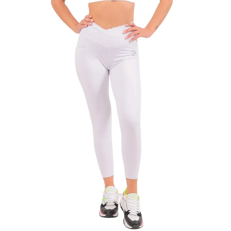 Women's leggings Givova Eco Blanc XL
