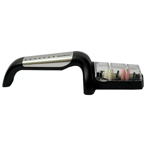 Global Ceramic Knife Sharpener Stainless Steel Handle