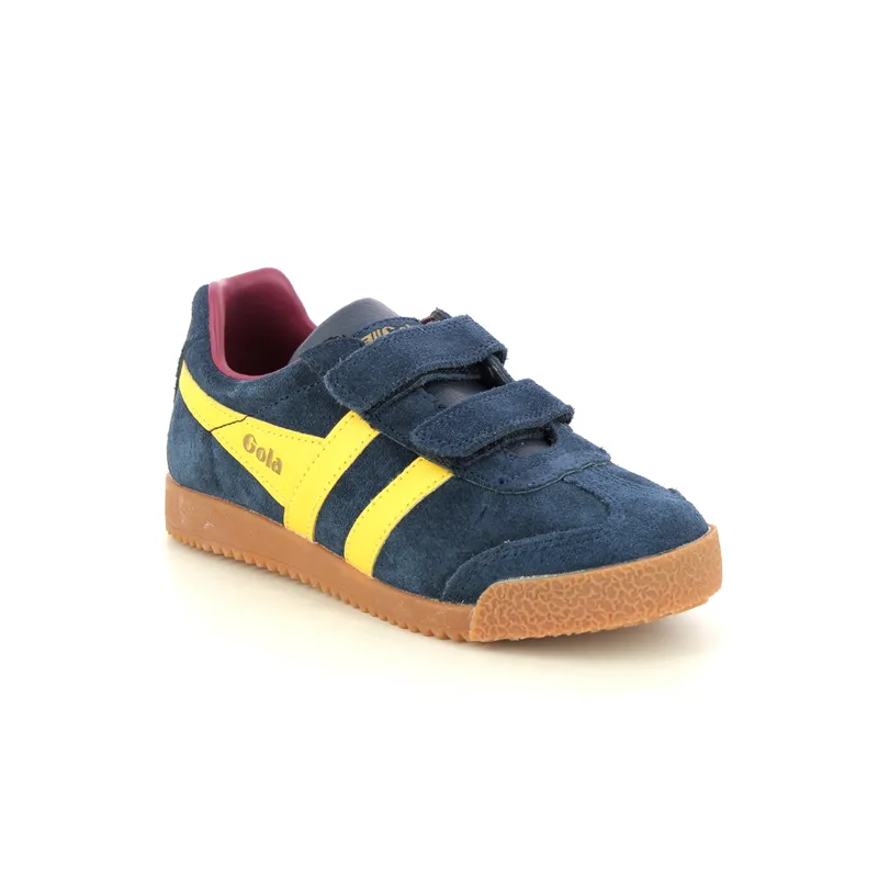Children's Trainers Gola Classics Harrier Strap Bleu 32