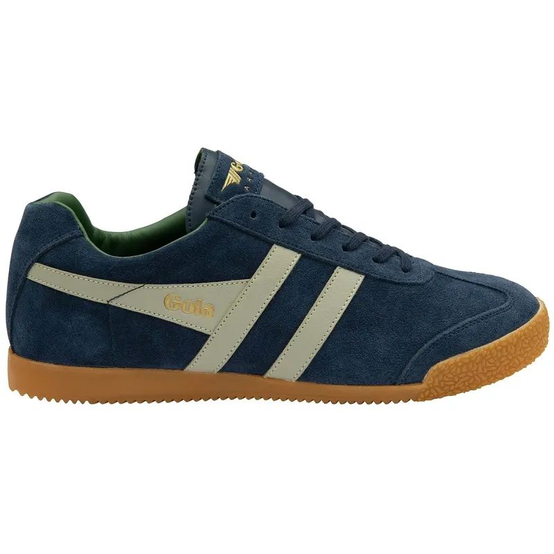 Trainers Gola Harrier Suede Bleu 44