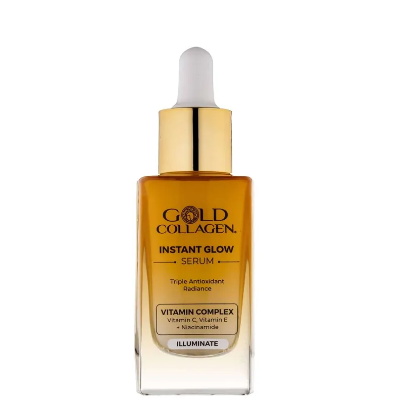 Gold Collagen Instant Glow Serum 30ml in Skin - Skin