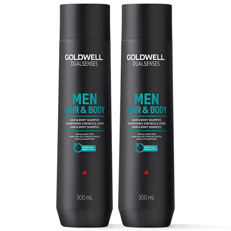 Goldwell Dual Senses Men Hair & Body Shampoo 300ml Double
