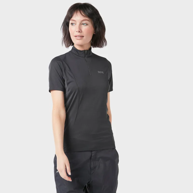 Gore Women's C3 Cycling Jersey, Black 10