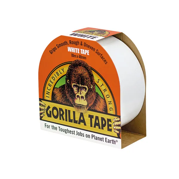 Gorilla Glue 3044600 Gorilla Tape 48mm x 27m White