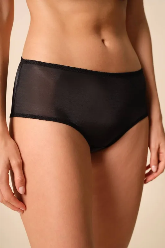 Gossard Womens Glossies Short - Black - Size Medium