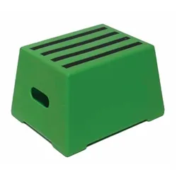 Gpc Heavy Duty Polyethylene Industrial Step; 1 Tread; Red