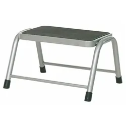 Gpc Nestable Step-up; 1 Tread; Tubular Steel; 150kg; Silver