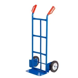 Gpc Steel Sack Truck; Cushion Wheels; Steel; 150kg; Blue